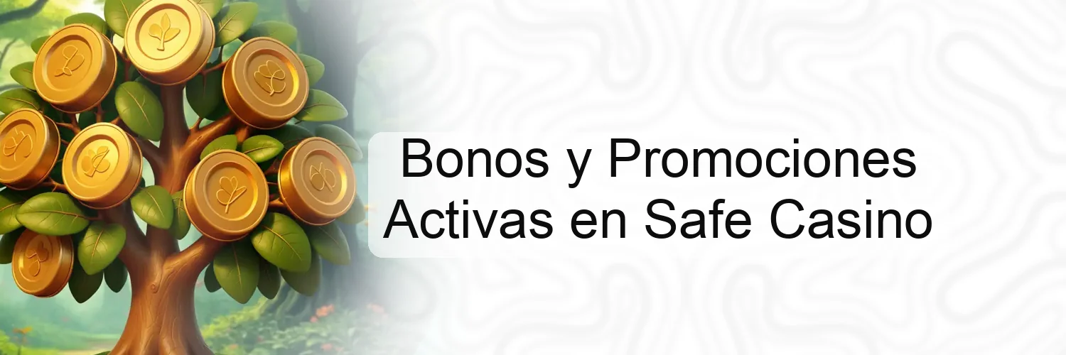 Bonos y Promociones Activas en Safe Casino Bonos y Promociones Activas en Safe Casino